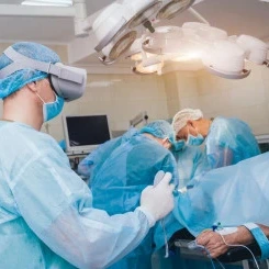 Doctor-in-a-surgical-room-with-virtual-reality-glasses